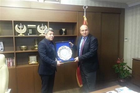 Beysivder Başkanı MHP İl Başkanlığına Ziyarette Bulundu